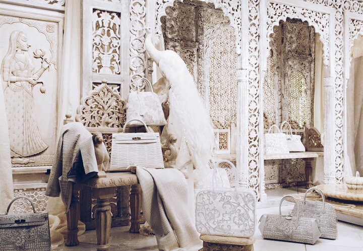 Exhibition: Hermès Tribute to Window Designer Leïla Menchari